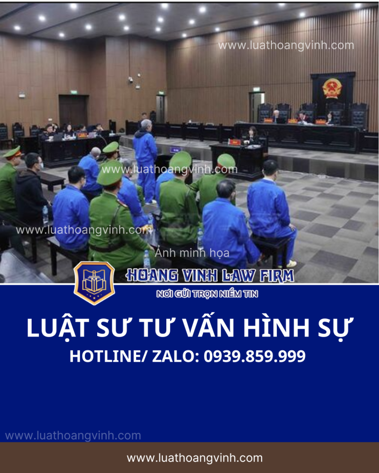 Luật sư tư vấn Hình sự